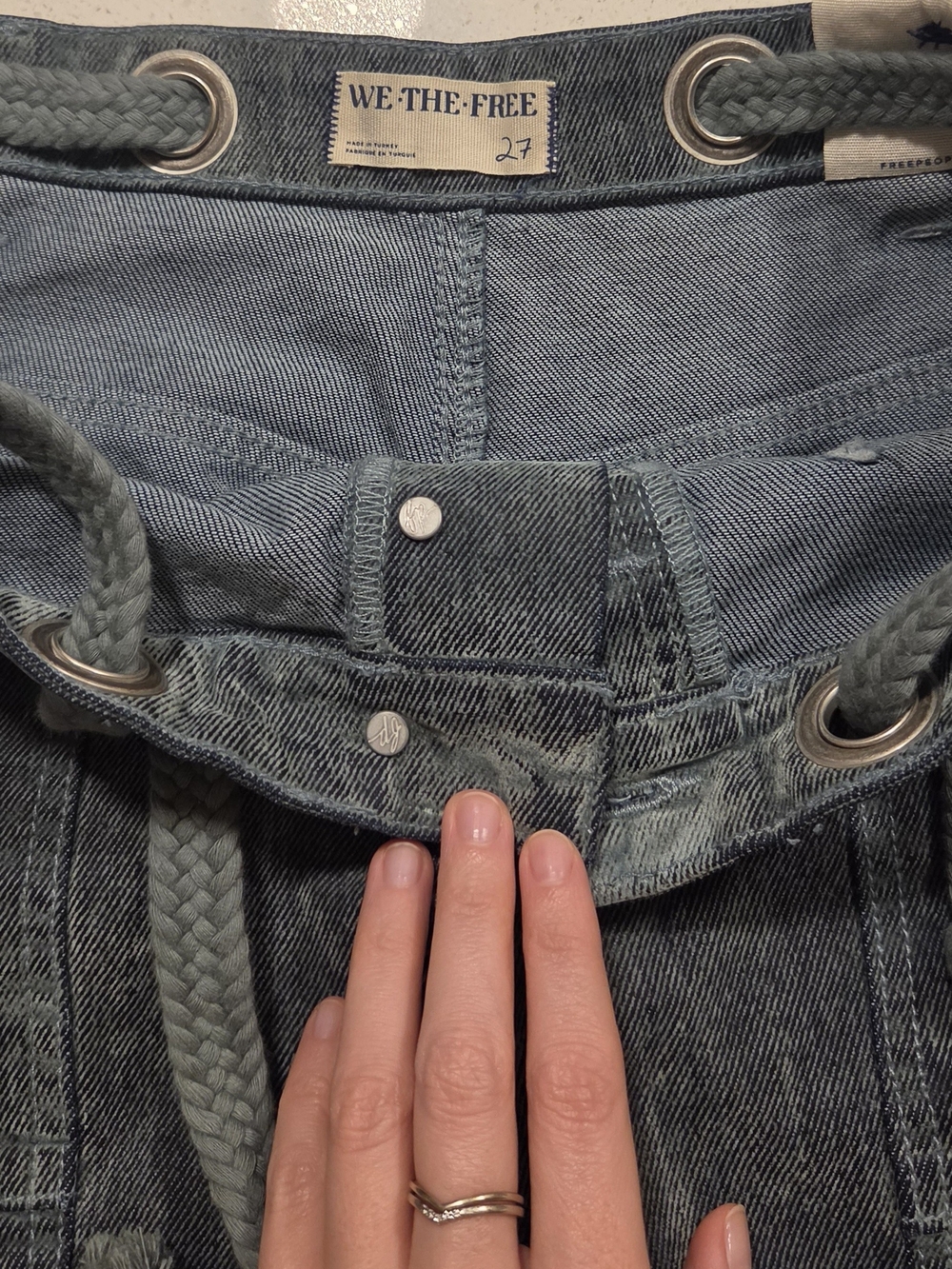 Free People Moxie Barrel Jeans - Picture 5 of 5